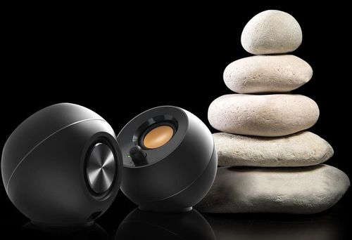 BIURKOWE GŁOŚNIKI KOMPUTEROWE 2.0 USB Jack 3.5mm Creative Pebble CZARNE na Arena.pl