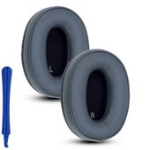 Nauszniki Gąbki Pady do AUDIO-TECHNICA ATH-DSR9 BT DSR9BT L+R Szare