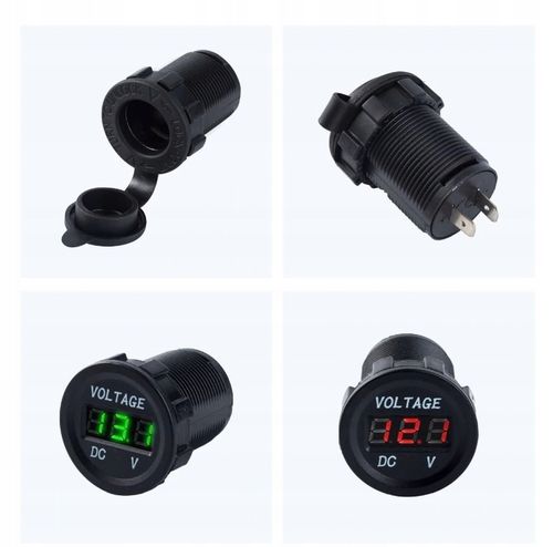 GNIAZDO ZAPALNICZKI SAMOCHÓD WOLTOMIERZ 2x USB 2A na Arena.pl