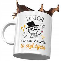 Dla Lektora Kubek Na Urodziny Imieniny Na Prezent Z Nadrukiem Ze Zdjęciem