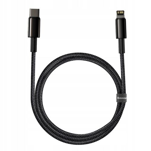 BASEUS KABEL USB-C SZYBKIE ŁADOWANIE PRZEWÓD DO LIGHTNING IPHONE PD 20W 1M na Arena.pl