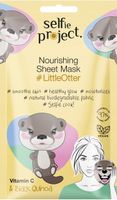 SELFIE PROJECT LITTLEOTTER MASKA W PŁACHCIE ODŻYWCZA 1 SZT