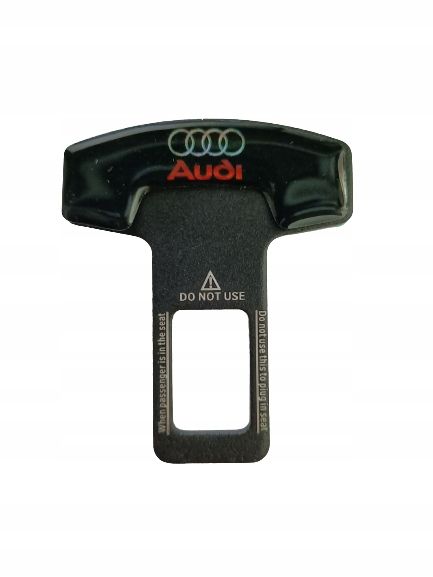 Audi zaślepka pasy bezpieczeństwa wyłącznik wtyk tuning E-TRON QUATTRO A3 zdjęcie 1
