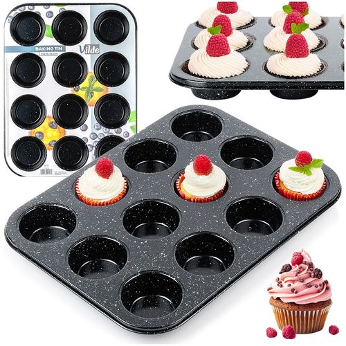 Forma do muffinek granitowa 35x26,5 cm na Arena.pl