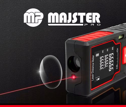 DALMIERZ LASEROWY 40M CYFROWY MIERNIK ODLEGŁOŚCI POZIOMICA LASEROWA na Arena.pl