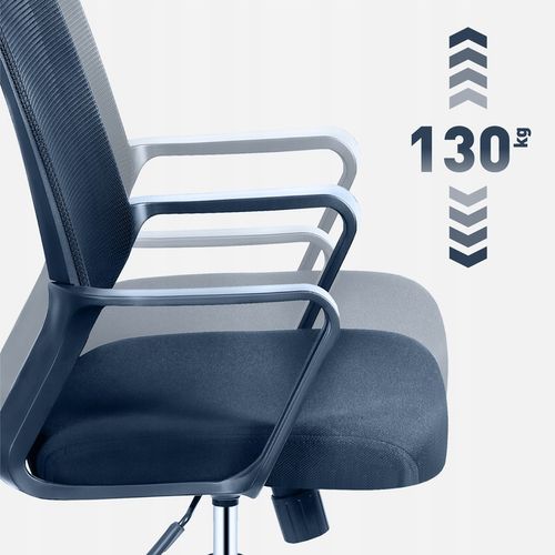 Fotel biurowy ergonomiczny MARK ADLER czarny obrotowy regulowany do na Arena.pl