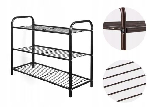 SZAFKA NA BUTY PÓŁKA REGAŁ STOJAK OBUWIE SOLIDNA METALOWA SOLIDNA na Arena.pl