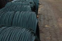 DRUT NACIĄGOWY PCV 300mb SIATKA OGRODZENIOWA zielony powlekany SMART 3,6mm