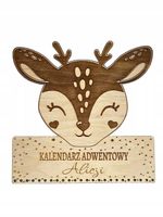 Kalendarz adwentowy BAZA Personalizowany Imię