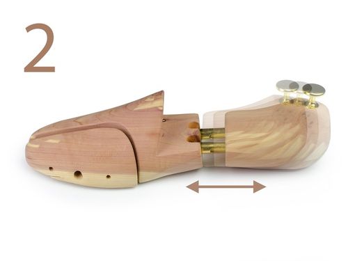 Prawidła do butów cedrowe drewniane Massido rozmiary 44-45 na Arena.pl