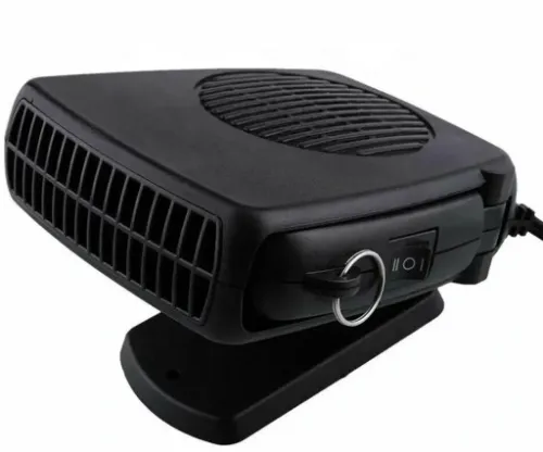 GRZEJNIK SAMOCHODOWY FARELKA NAGRZEWNICA DMUCHAWA NA SZYBE DO AUTA 12V 200W na Arena.pl