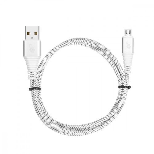 TB Kabel USB-Micro USB 1m biały oplot QC na Arena.pl