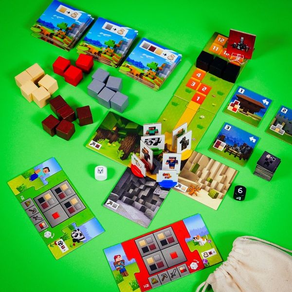 Gra planszowa RAVENSBURGER Minecraft Uratuj wioskę zdjęcie 12