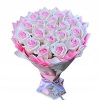 Bukiet mydlany kwiaty mydlane róże. Prezent na 18 Urodziny. Ślub. Komunia