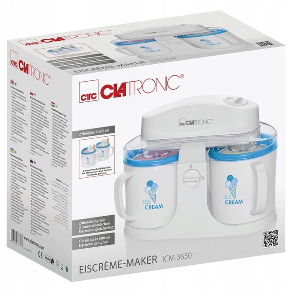 Urządzenie do lodów CLATRONIC c zdjęcie 2