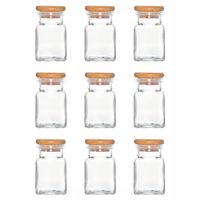 2 x 9 szt słoik słoiczek pojemnik na przyprawy 150ml D