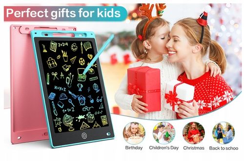 10-calowy kolorowy tablet LCD do pisania dla dzieci i maluchów, różowy na Arena.pl