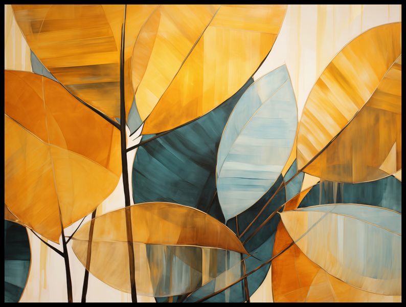 Plakat 100x75cm Harmonia Odcieni zdjęcie 2