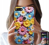 ETUI DO HUAWEI Y7 2018 - KOLOROWE KWIATKI, STOKROTKI FUTERAŁ CASE