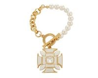 bransoletka z krzyżem maltańskim z kolekcji maltese (b23/jes/29au)