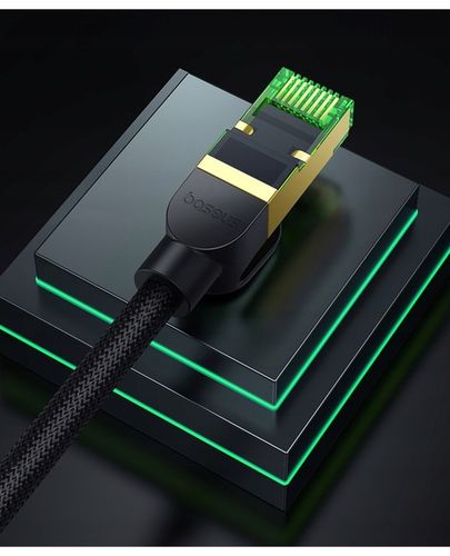 KABEL SIECIOWY SZYBKI RJ45 CAT.8 40GBPS 3M MOCNY PRZEWÓD INTERNETOWY na Arena.pl