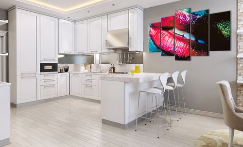 Obraz Na Płótnie - Kobieta Usta  - 160X85 Cm - Ea160X85-0231 na Arena.pl