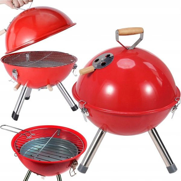 Grill węglowy Rossner 29 x 29 cm zdjęcie 15