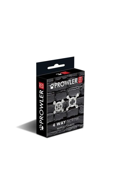 Prowler Red 4 Way Screw Nipple Clamp zdjęcie 1