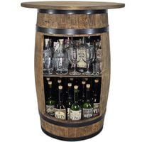 Domowy barek na alkohol w kształcie beczki stół z rozkładanym blatem