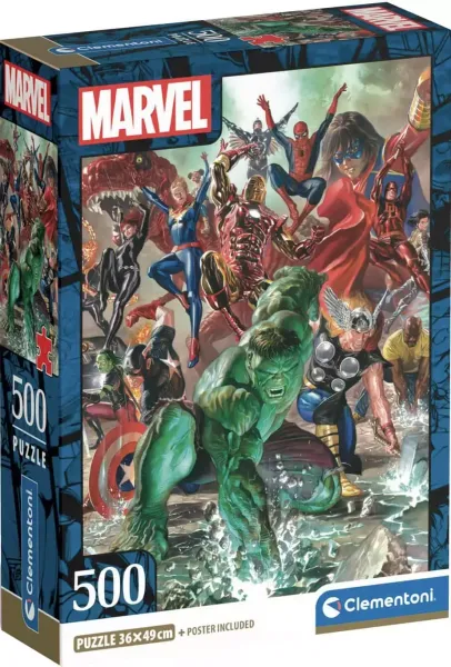 Puzzle 500 Compact The Avengers zdjęcie 1
