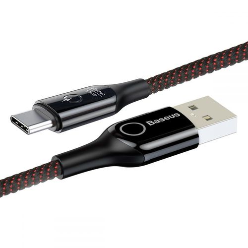 BASEUS C-SHAPED TYPE-C CABLE 100CM BLACK na Arena.pl