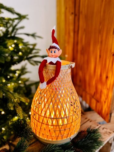 ZESTAW UBRANKA I AKCESORIA DLA ELFA PSOTNIKA ELF ON THE SHELF HAMAK KOCYK na Arena.pl