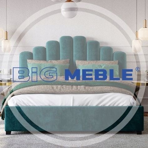 Łóżko tapicerowane 140x200 cm z pojemnikiem VINCI różne kolory wzory mix na Arena.pl