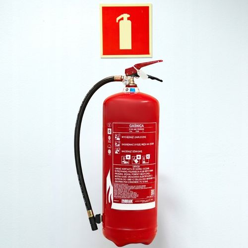 Gaśnica proszkowa 12kg ABC z wieszakiem GP12x CE, CNBOP, EN3, MED prod 2025 na Arena.pl