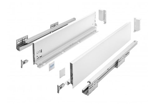 SZUFLADA GTV AXIS PRO 400C1 WYSOKA L400 H167 BIAŁA CICHY DOMYK WYSUW na Arena.pl