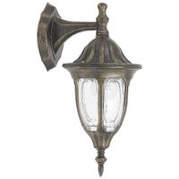 Zewnętrzna LAMPA retro MILANO 8371 Rabalux ścienna OPRAWA ogrodowy KINKIET elewacyjny outdoor złoto antyczne