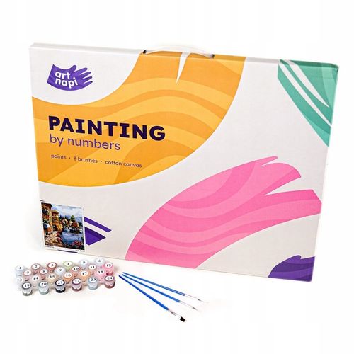 Zestaw do MALOWANIA PO NUMERACH na Krośnie ARTNAPI na Arena.pl
