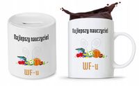Zestaw Na Dzień Nauczyciela Kubek + Skarbonka Z Nadrukiem Ze Zdjęciem