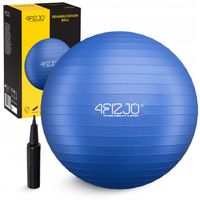 PIŁKA GIMNASTYCZNA REHABILITACYJNA TRENING FITNESS ANTI BURST Z POMPKĄ