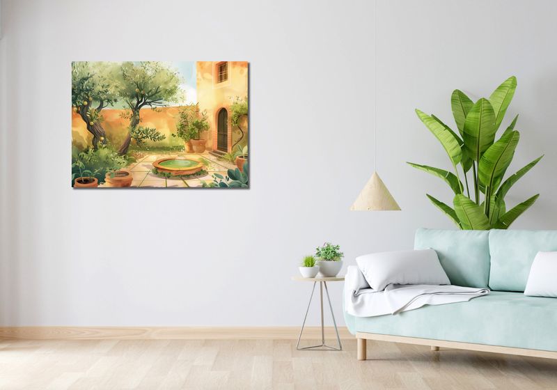 Obraz 100x70cm Słoneczny Dzień zdjęcie 2