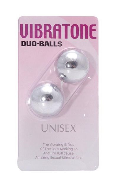 Vibratone Duo Balls Silver Blistercard zdjęcie 1