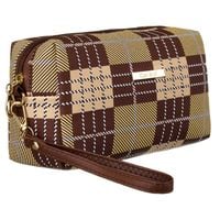 damska kosmetyczka podróżna w kratkę - rovicky