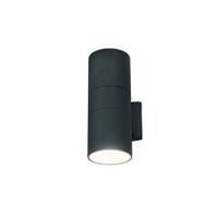 Lampa ścienna kinkiet zewnętrzny elewacyjny czarny na taras dom - FOG II