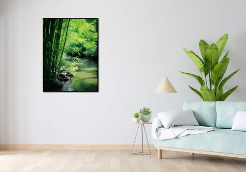 Plakat 75x100cm Spokój Bambusów na Arena.pl