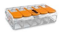 SZYBKOZŁĄCZKA WAGO 221-415 5X0,5-4,0 MM2 Z DŹWIGNIAMI 5 SZT. - AX-9002832/1