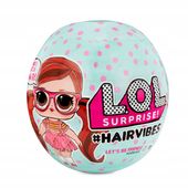 LOL Suprise HAIRVIBES Laleczka Z Włosami Duża Kula