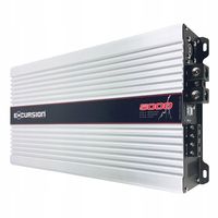 Wzmacniacz samochodowy Excursion 2 kanały lub 1 kanał 5000W zasilanie 24V