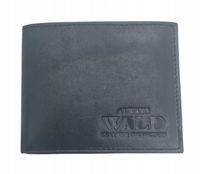 Always Wild - elegancki portfel męski skóra naturalna N7-P-SCR/7895 czarny
