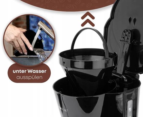 EKSPRES DO KAWY PRZELEWOWY KAWIARKA ZAPARZACZ 900W 1,5L 14 FILIŻANEK na Arena.pl