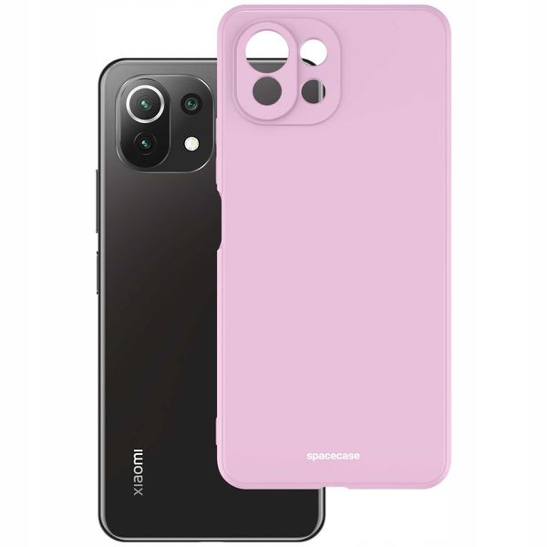 Spacecase Silicone Case Xiaomi Mi 11 Lite Lilac zdjęcie 2